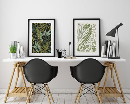 פוסטר - משפחת עלים בהיר