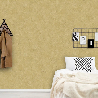 טפט לקיר - דגם בטון חרדל