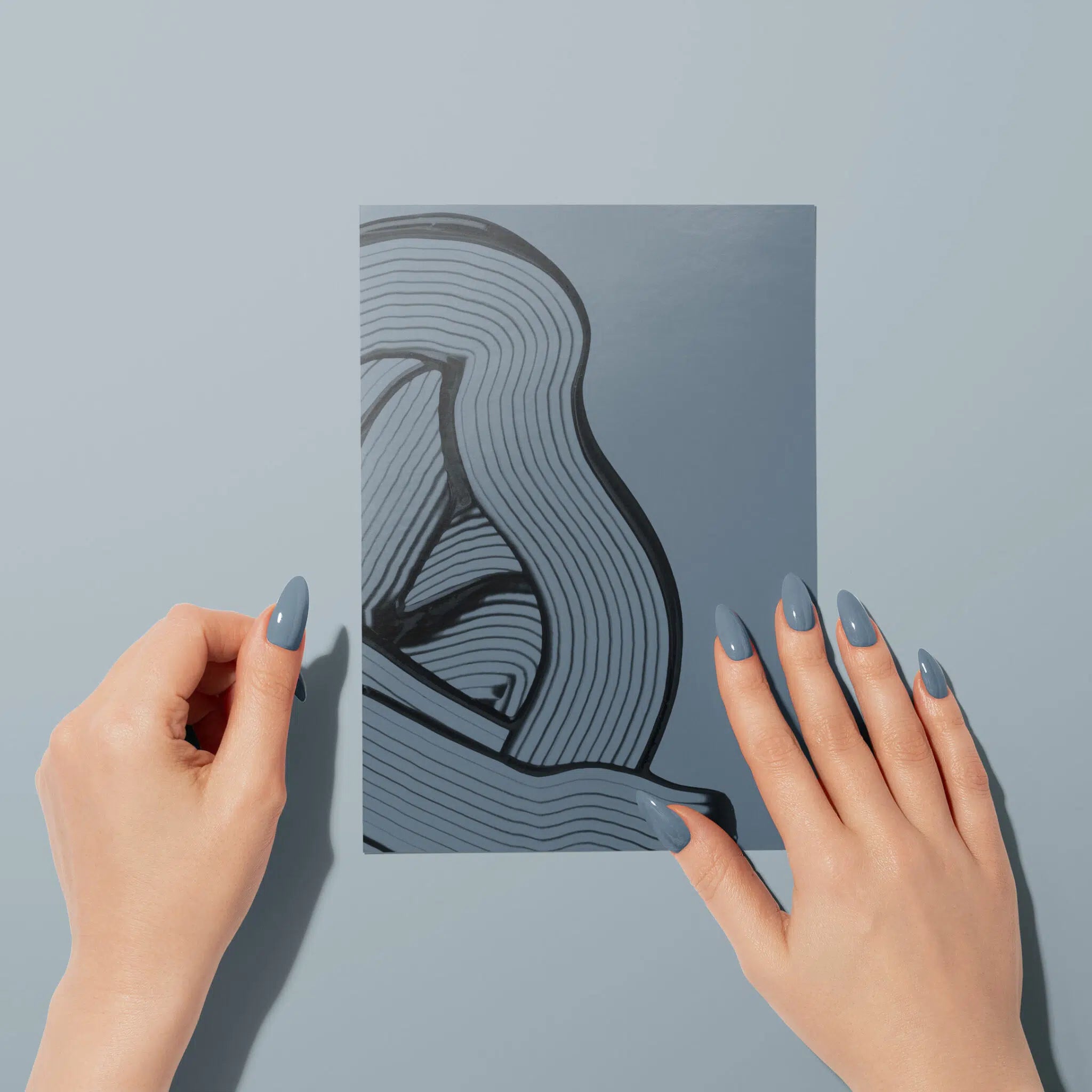 סט 4 גלויות - Brush