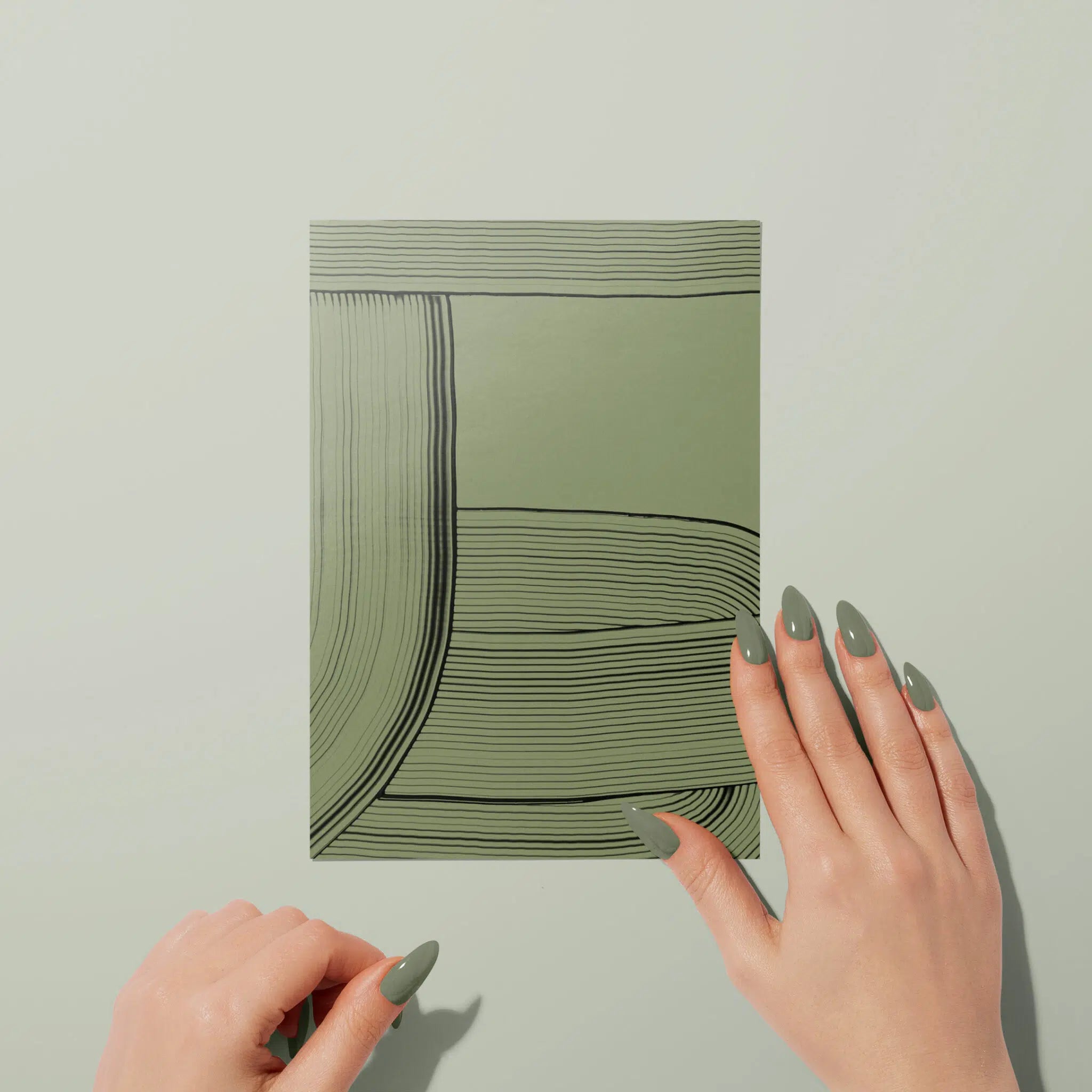 סט 4 גלויות - Brush