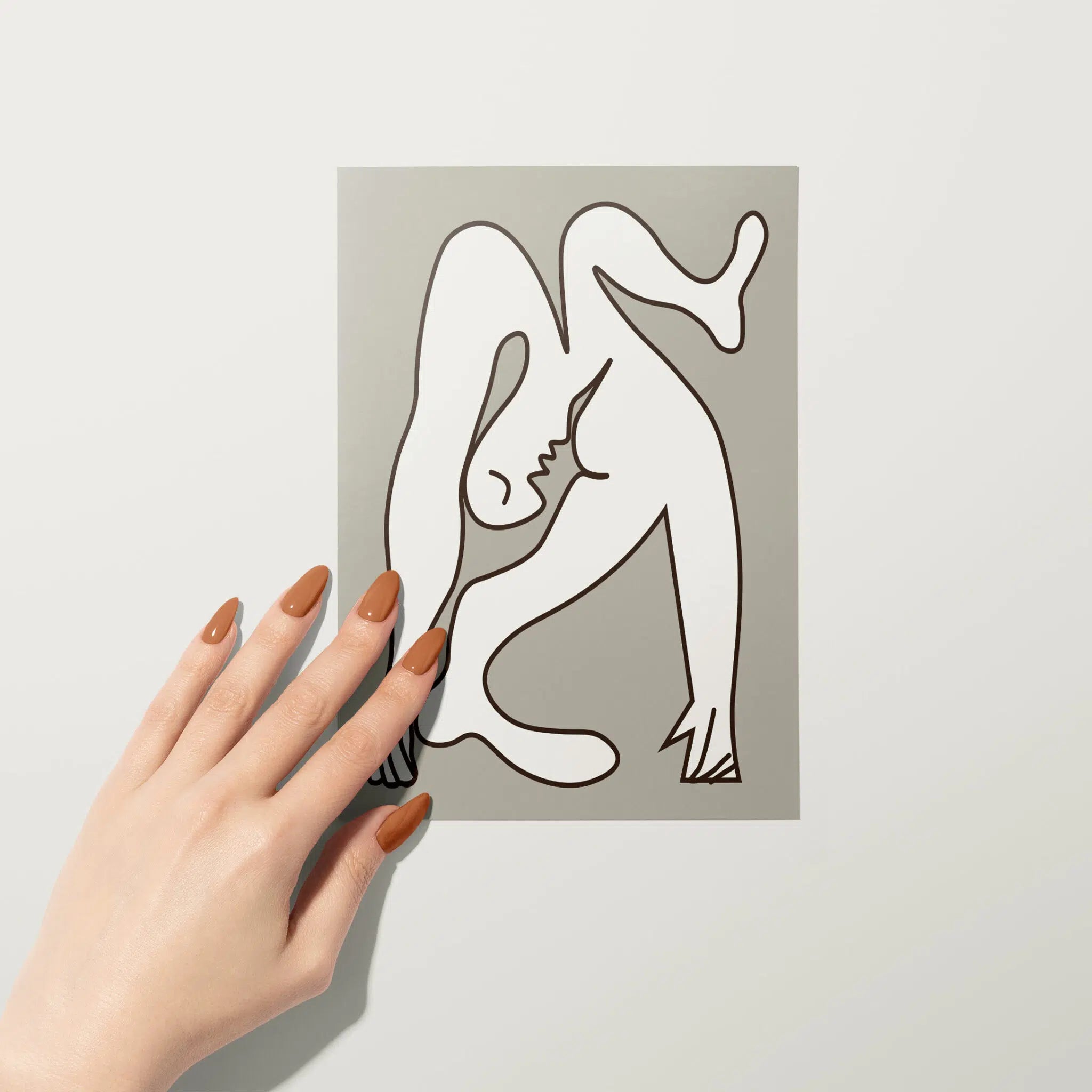 סט 4 גלויות - Ethnic