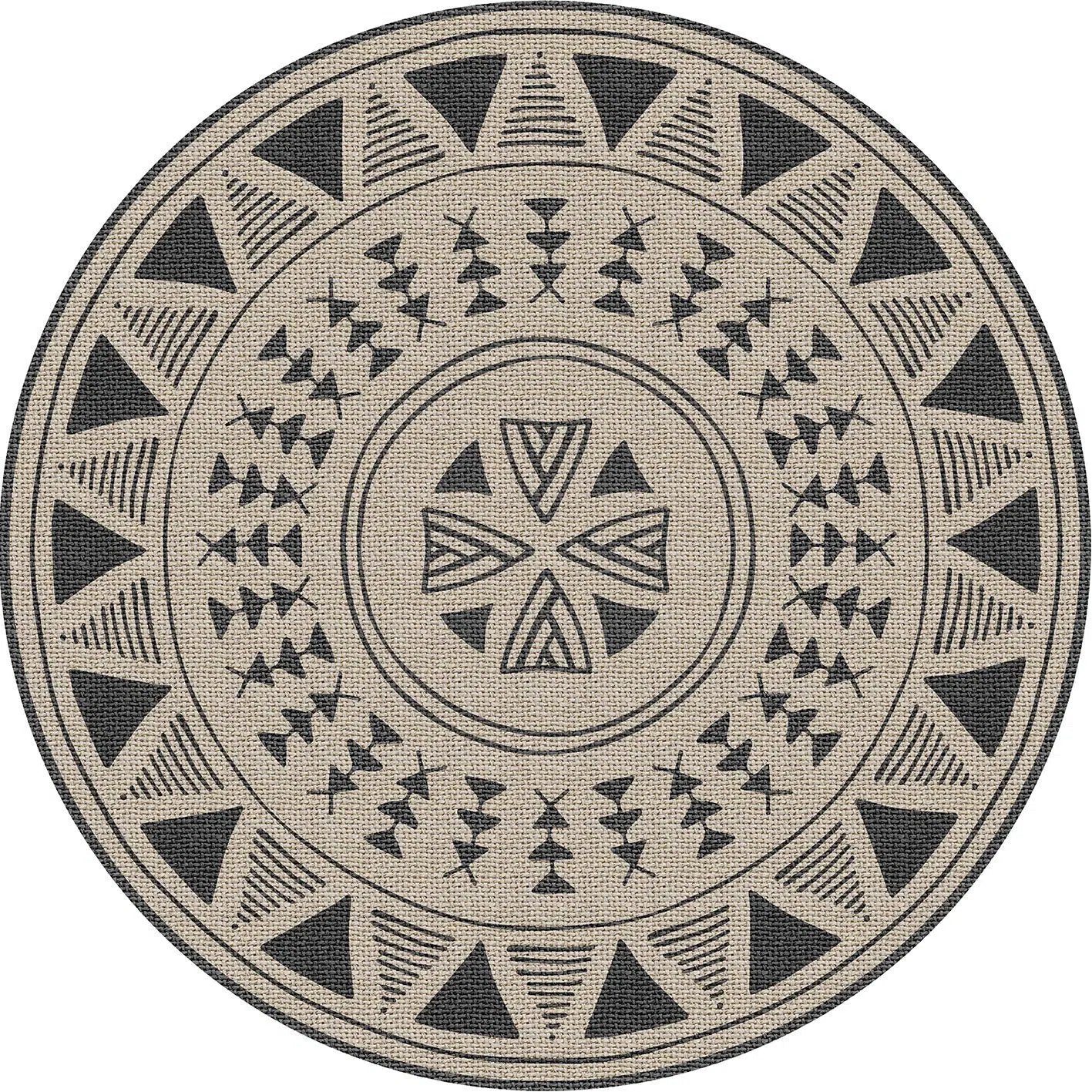 שטיח ויניל עגול - דגם Hodor