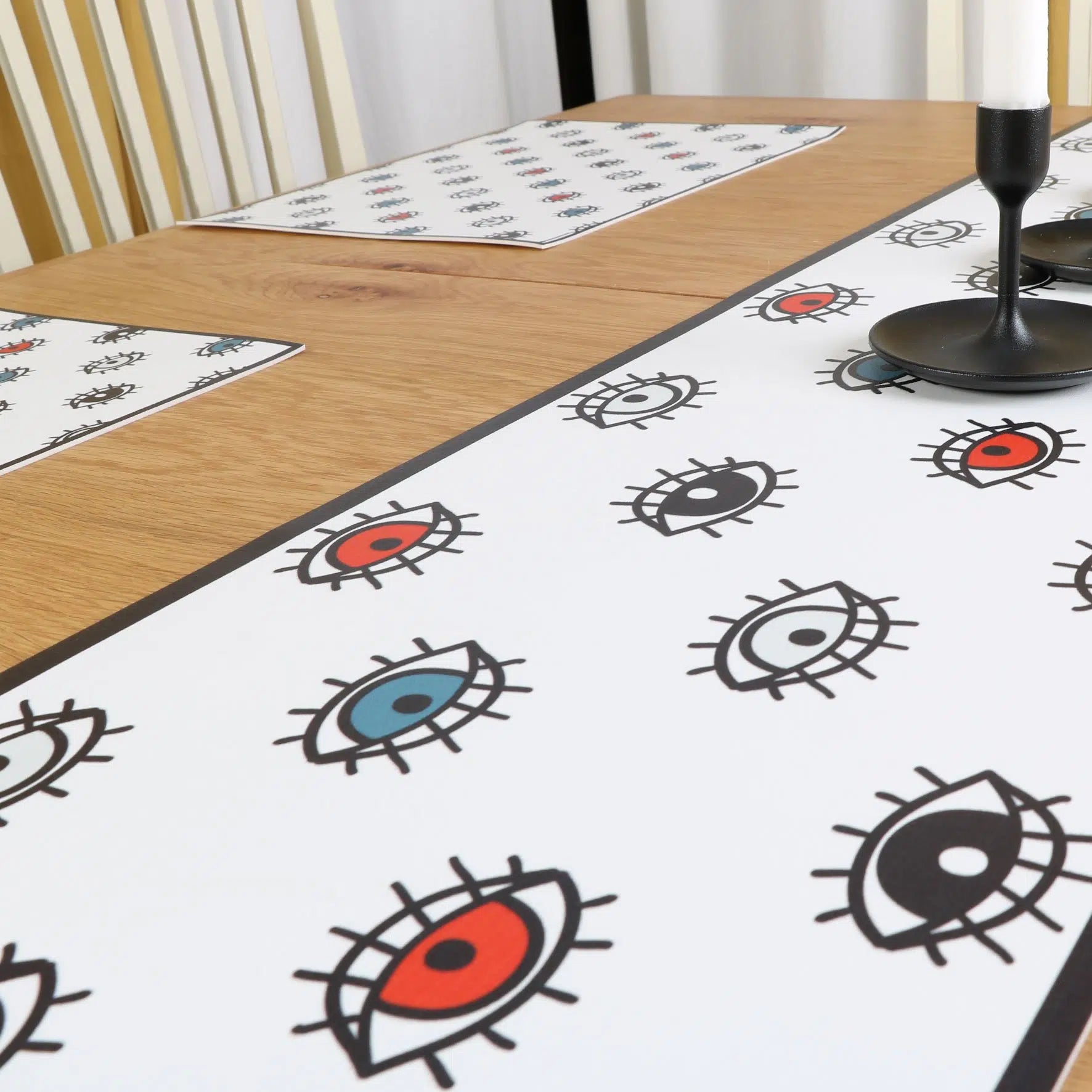 פלייסמט ויניל - דגם Boho Eyes