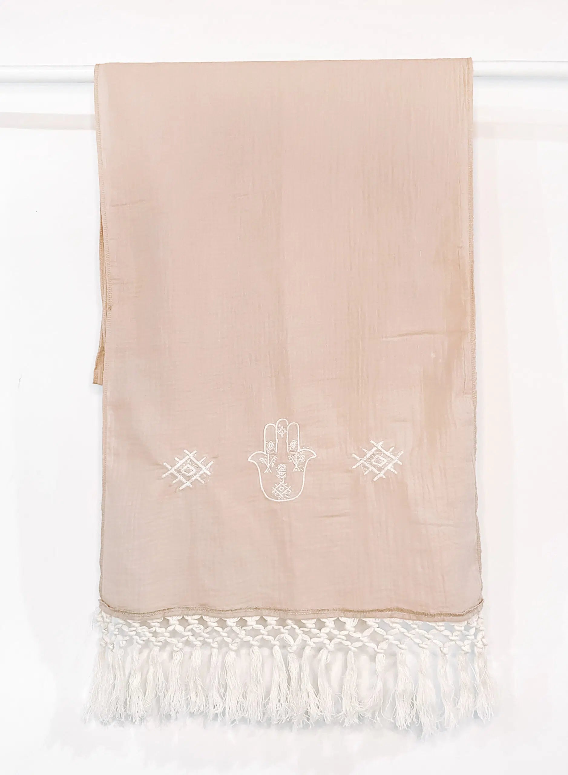 צעיף טטרה רקום - דגם Berber