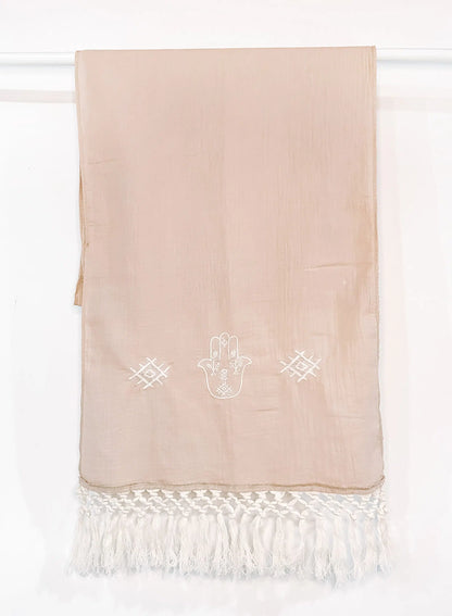 צעיף טטרה רקום - דגם Berber