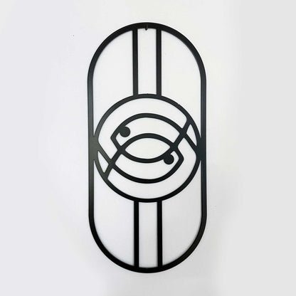 תכשיט קיר מתכת - דגים