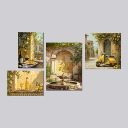 פלייסמט ויניל - דגם Boho BW