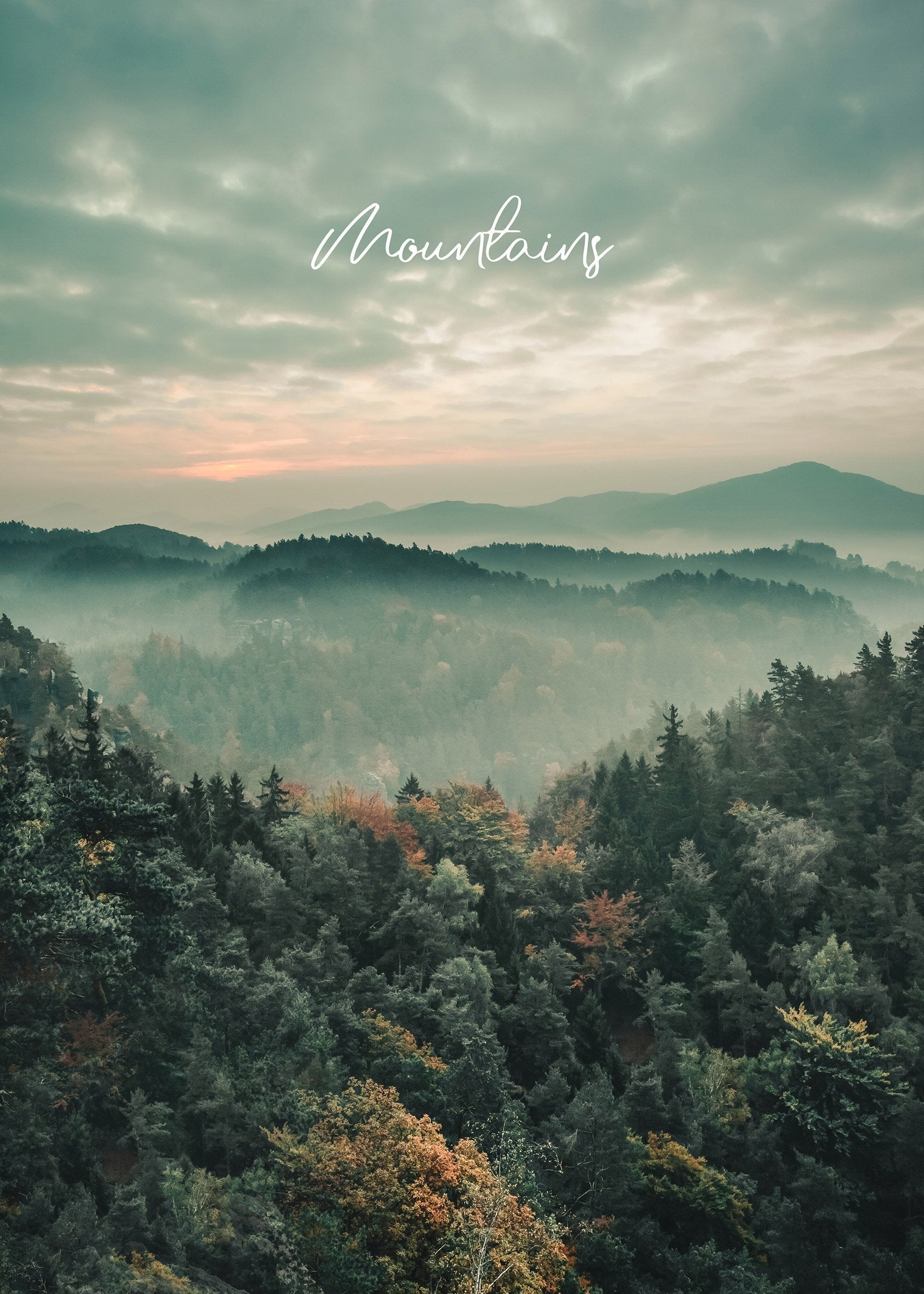 Mountains - זוג פוסטרים