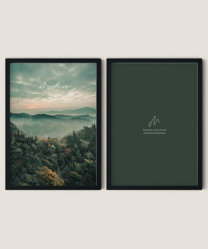 Mountains - זוג הדפסים