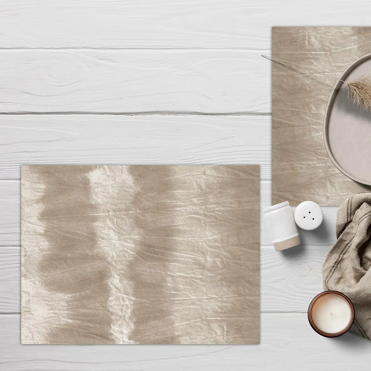 פלייסמט ויניל - דגם Natural Tie Dye