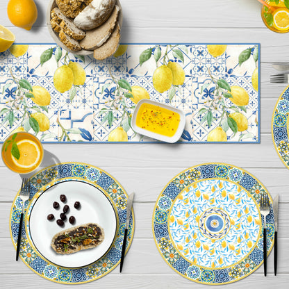 פלייסמט ויניל - עגול Sicily