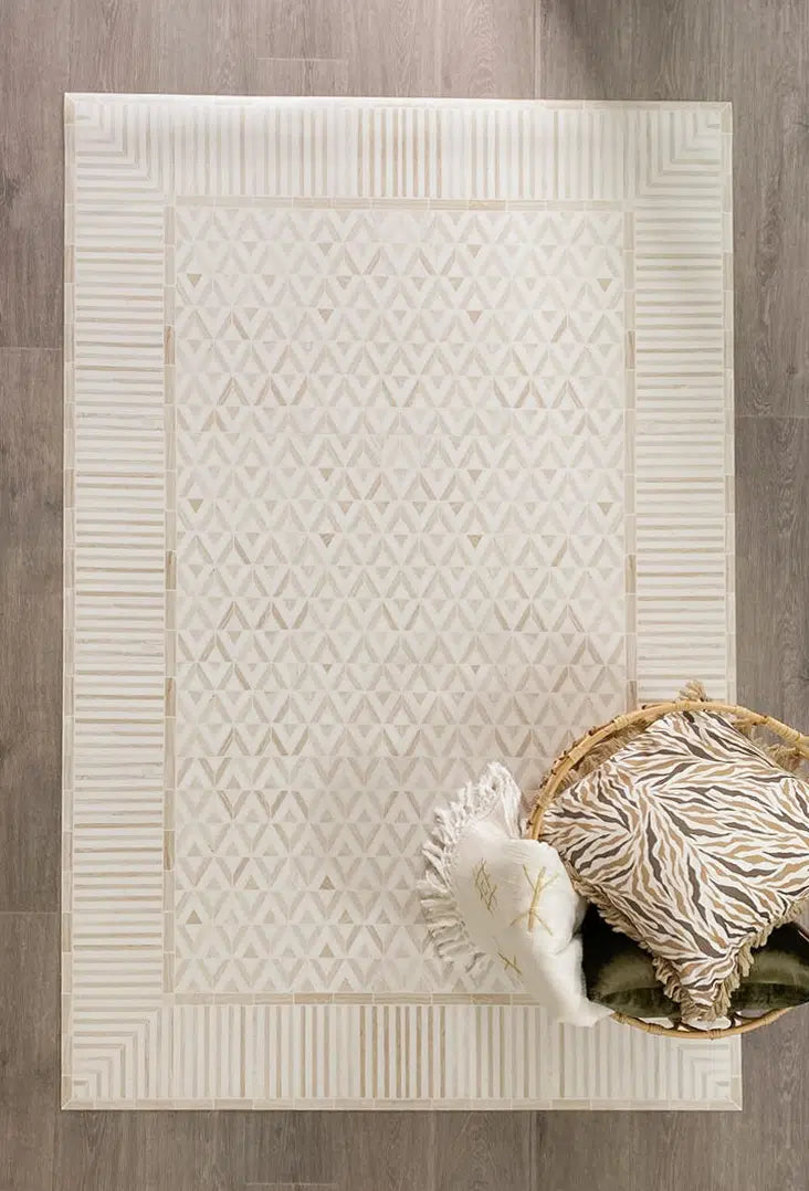 עודפים - שטיח ויניל מעוצב - דגם Moroccan geometric floor