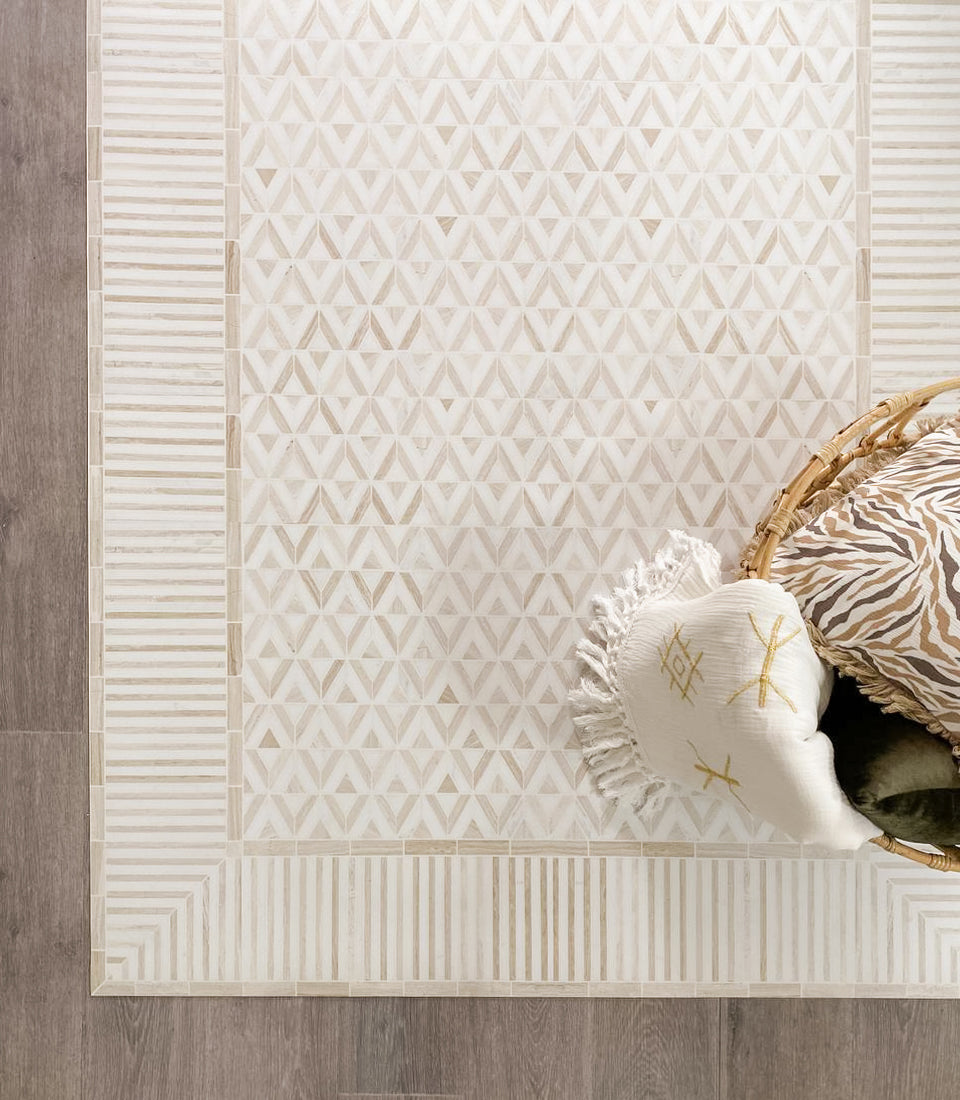 שטיח ויניל - דגם Moroccan Geometric Floor