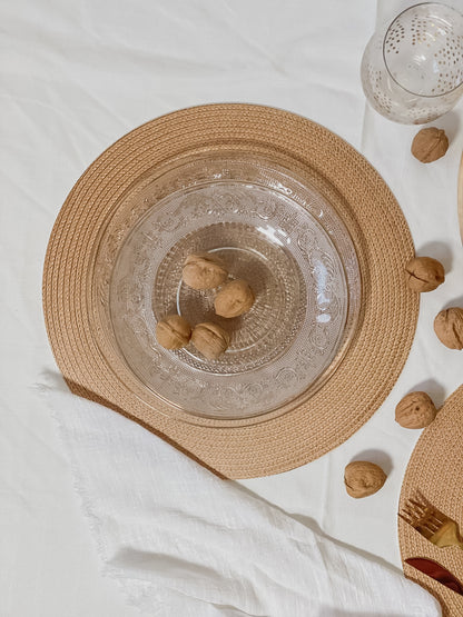 פלייסמט ויניל עגול - דגם Zen