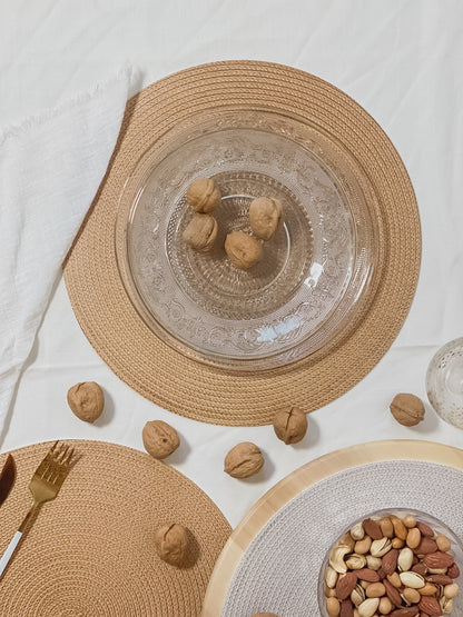 פלייסמט ויניל עגול - דגם Zen