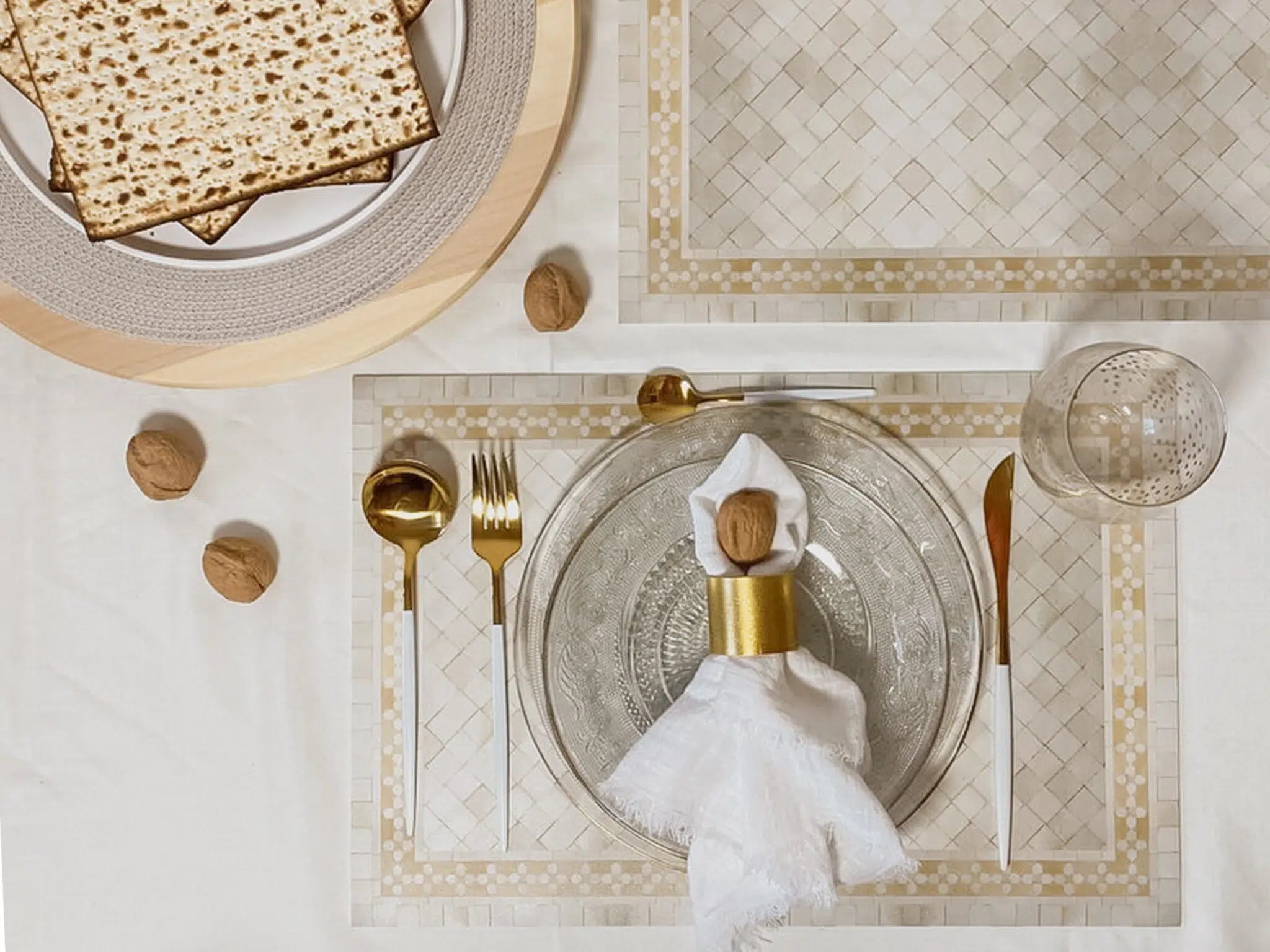 פלייסמט ויניל - דגם Moroccan