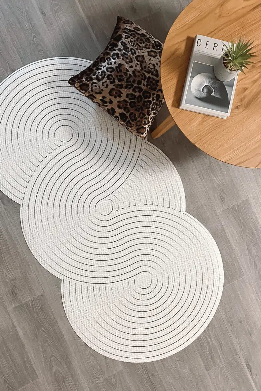 שטיח ויניל - דגם Zen gray