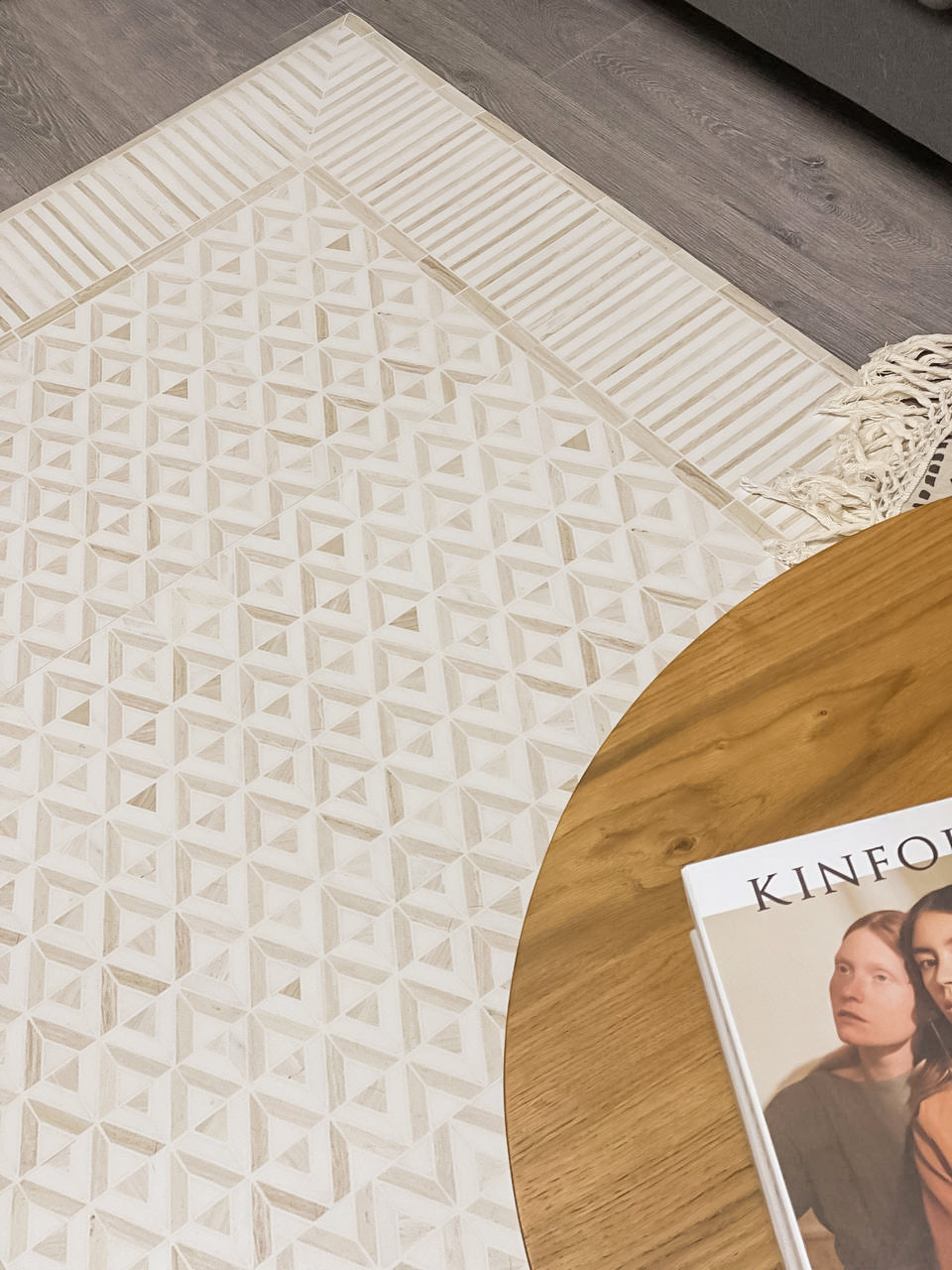 שטיח ויניל - דגם Moroccan Geometric Floor