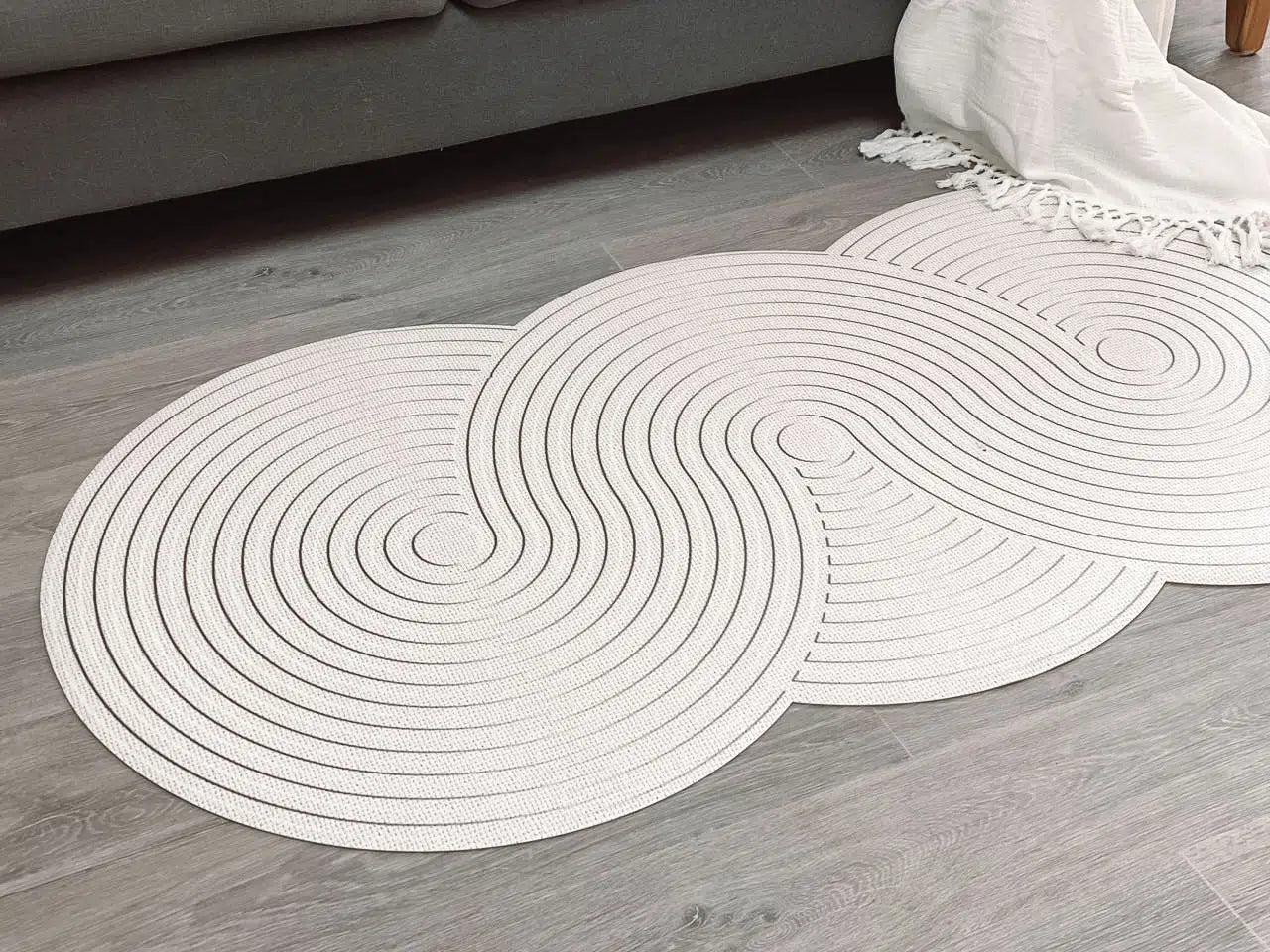 שטיח ויניל - דגם Zen gray