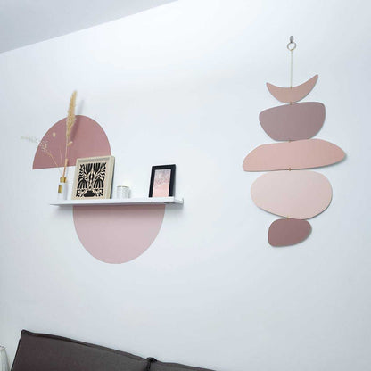 תכשיט קיר - בלאנס ורוד בלאש