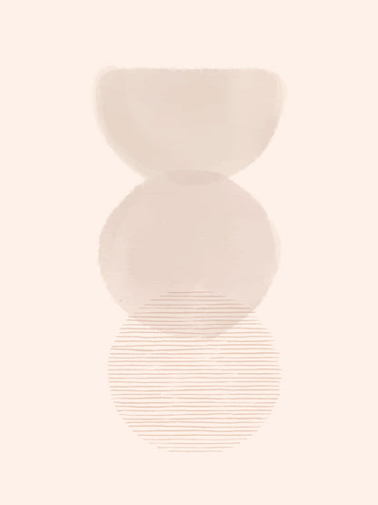 זוג פוסטרים - Abstract Balance