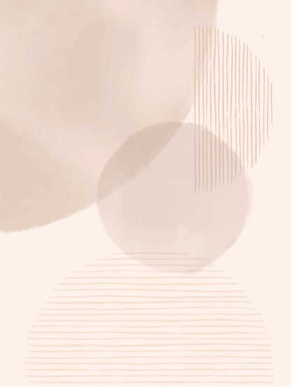 זוג פוסטרים - Abstract Balance