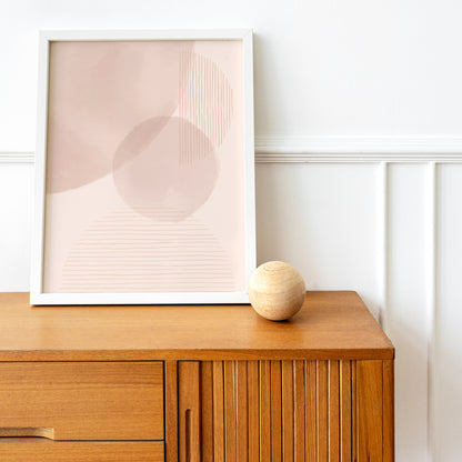 זוג הדפסים - Abstract Balance
