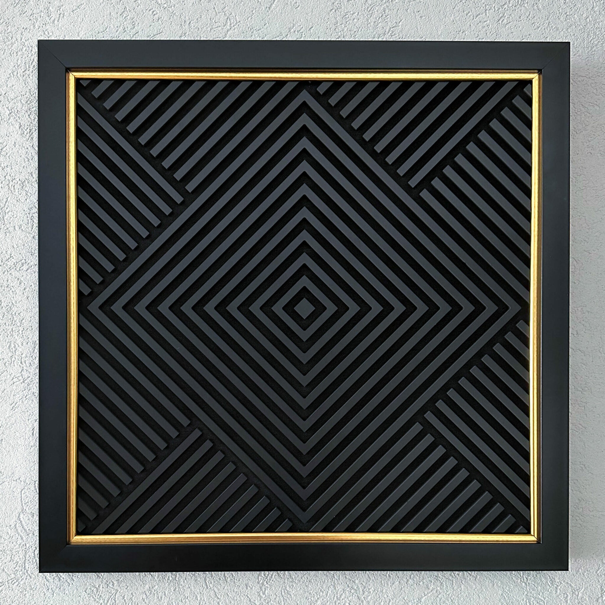 תמונת תבליט Black zen