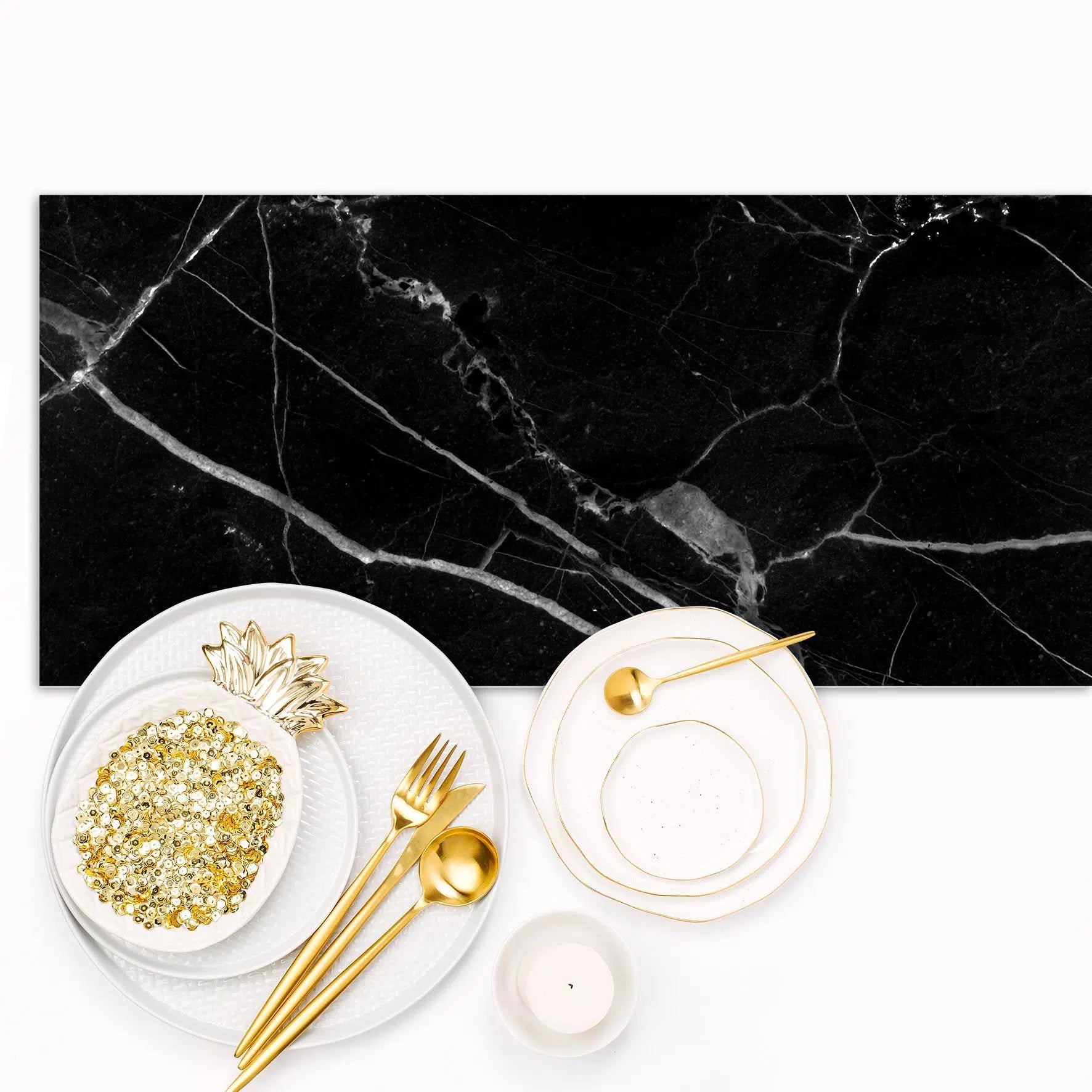 ראנר ויניל - דגם Black Marble