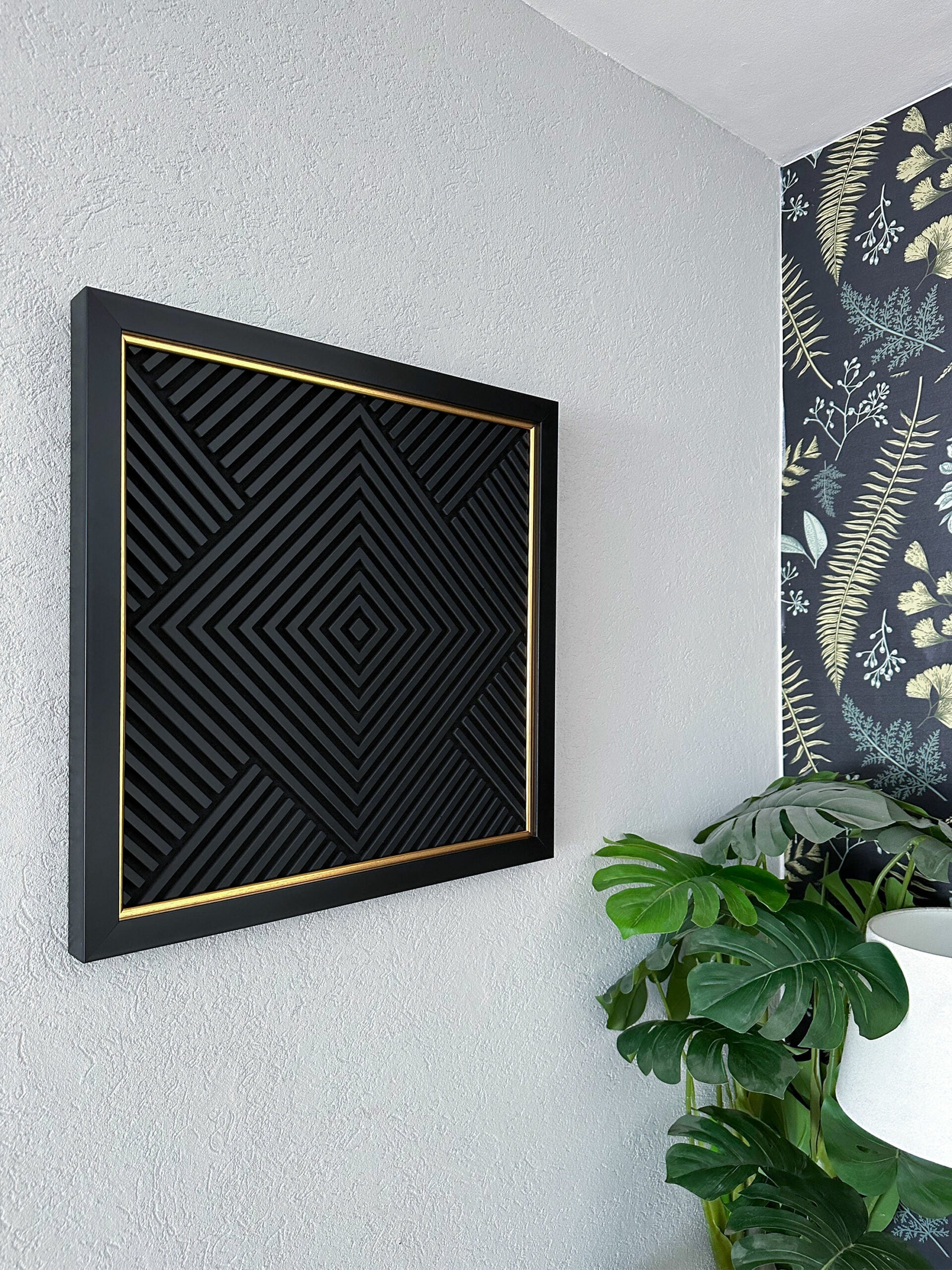 תמונת תבליט Black zen