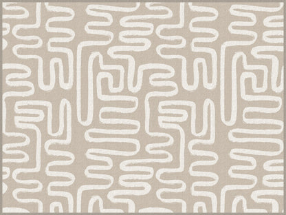 שטיח ויניל - דגם Boho Abstract