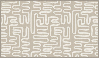 שטיח ויניל - דגם Boho Abstract