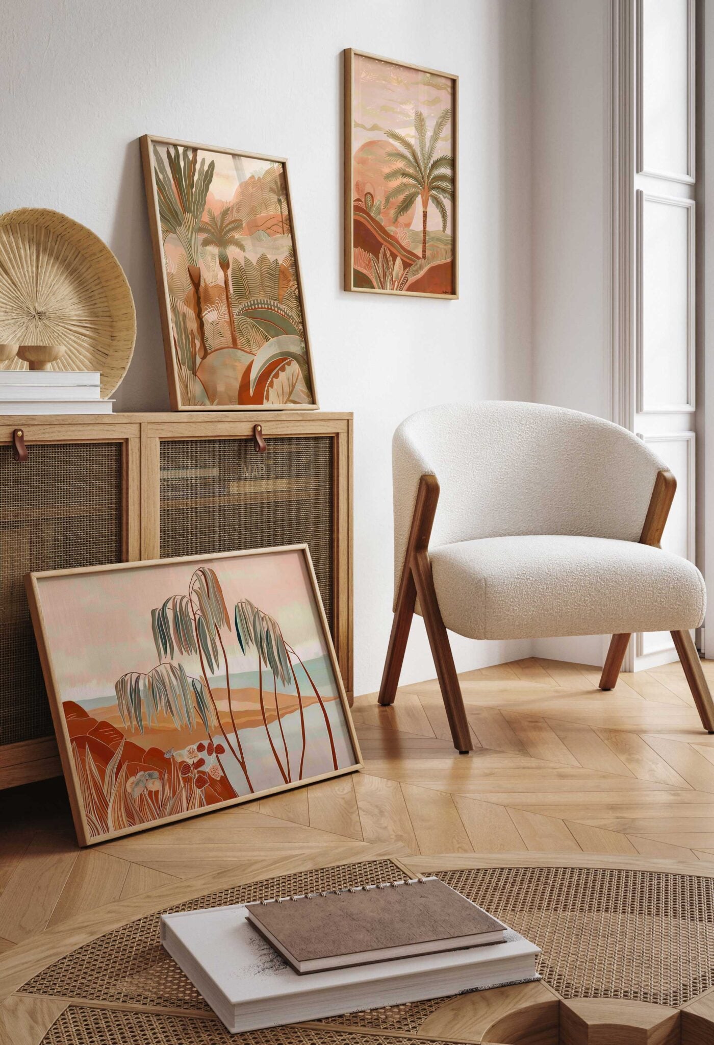 פוסטר - Eucalyptus leaves