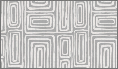 שטיח ויניל - דגם Boho Gray Lines