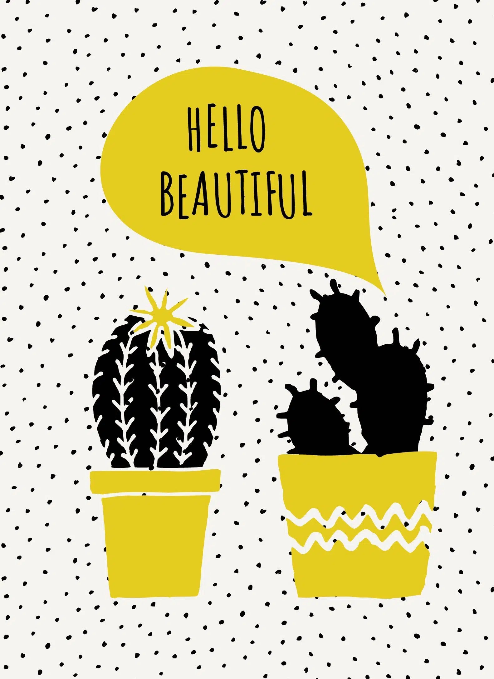 סט 4 גלויות - Tropical