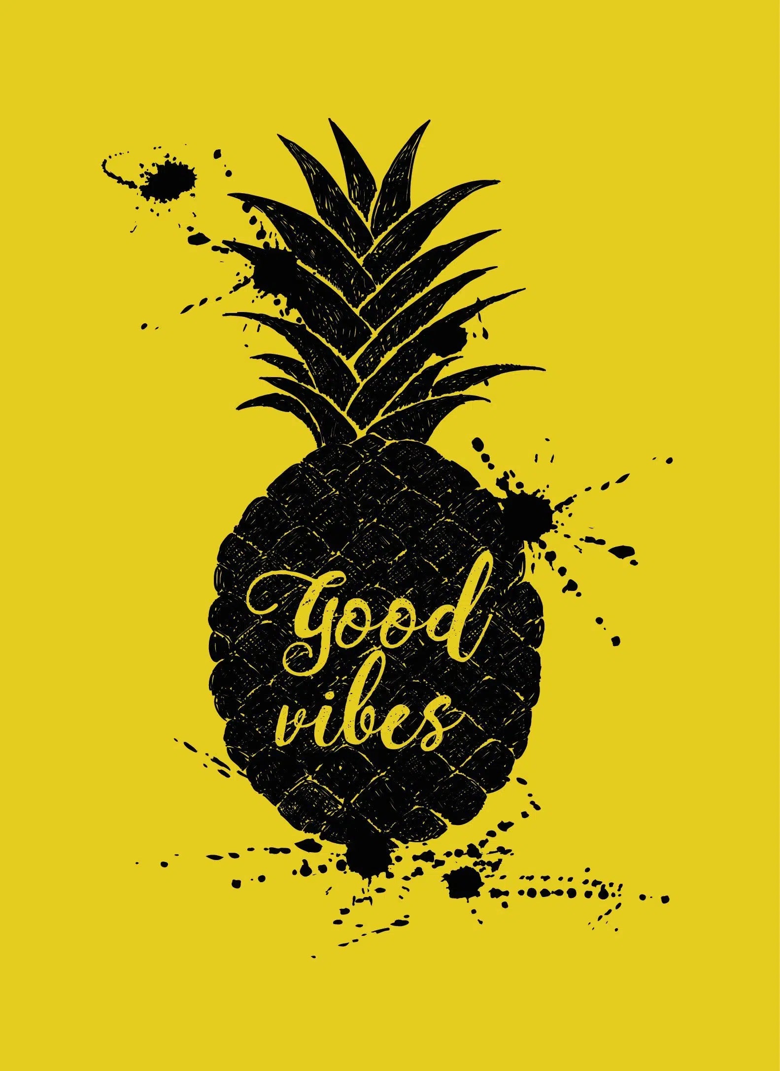 סט 4 גלויות - Tropical