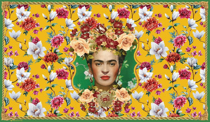 שטיח ויניל - דגם פרידה קאלו 02