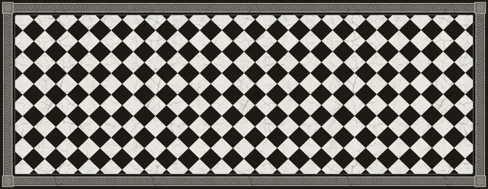 שטיח ויניל - דגם Chess במגוון צבעים