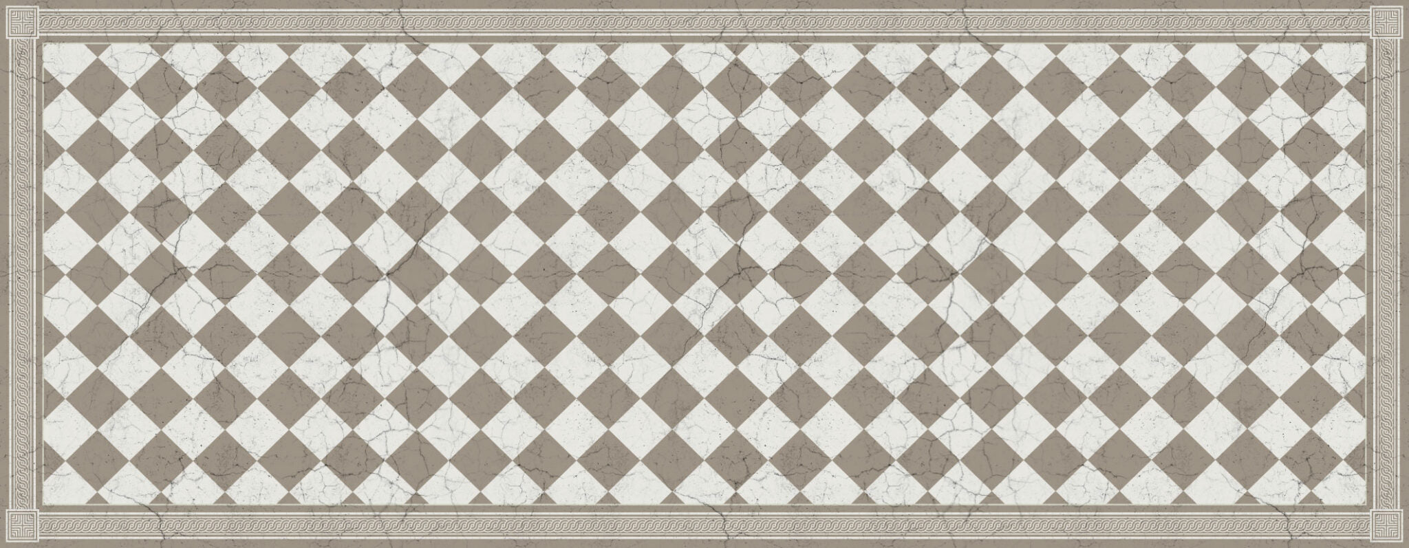 שטיח ויניל - דגם Chess במגוון צבעים