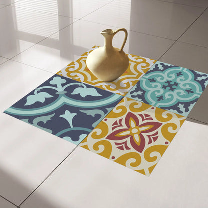 מדבקות אריחי רצפה דגם - Tiles