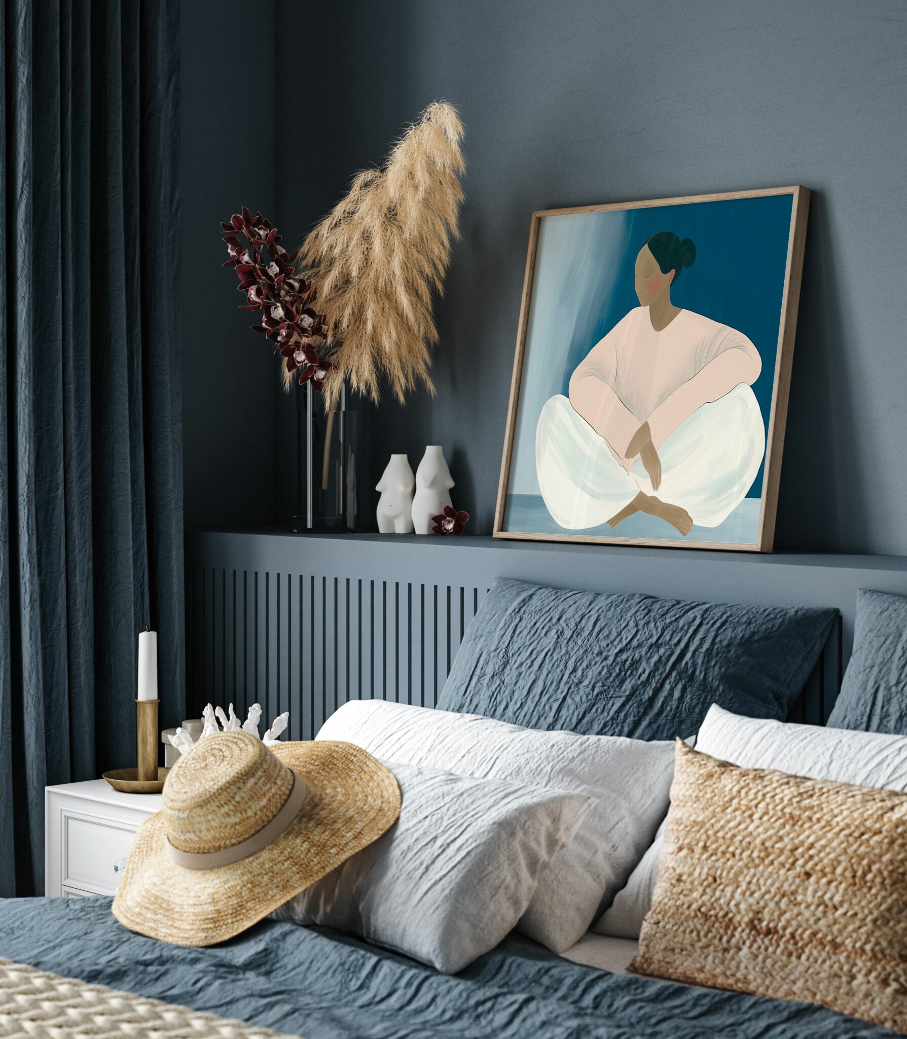 פוסטר - Curve woman 04