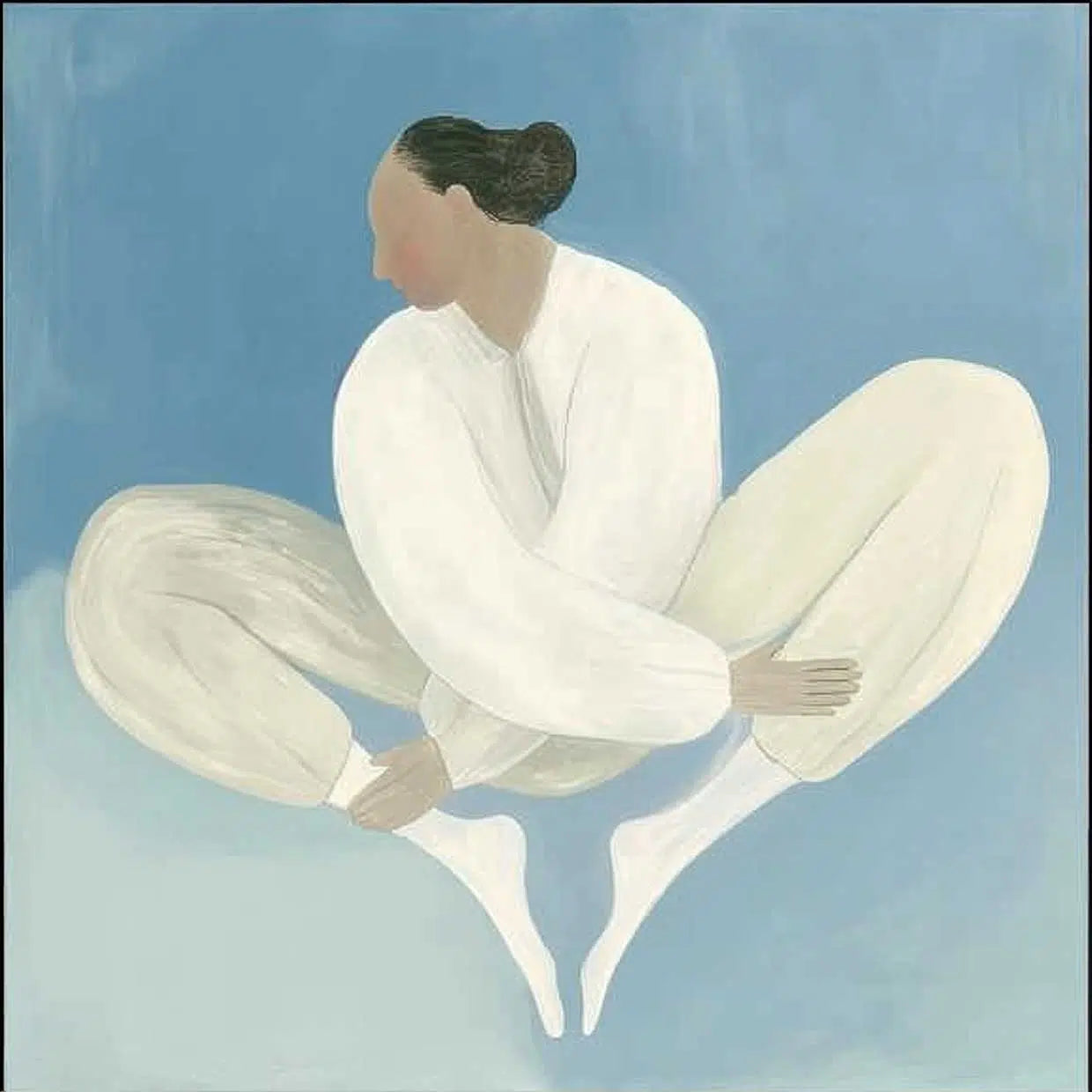 עודפים - הדפס למיסגור 30/30 - Curve woman 01