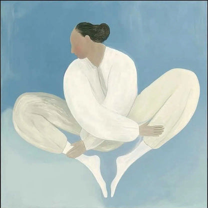 עודפים - הדפס למיסגור 30/30 - Curve woman 01