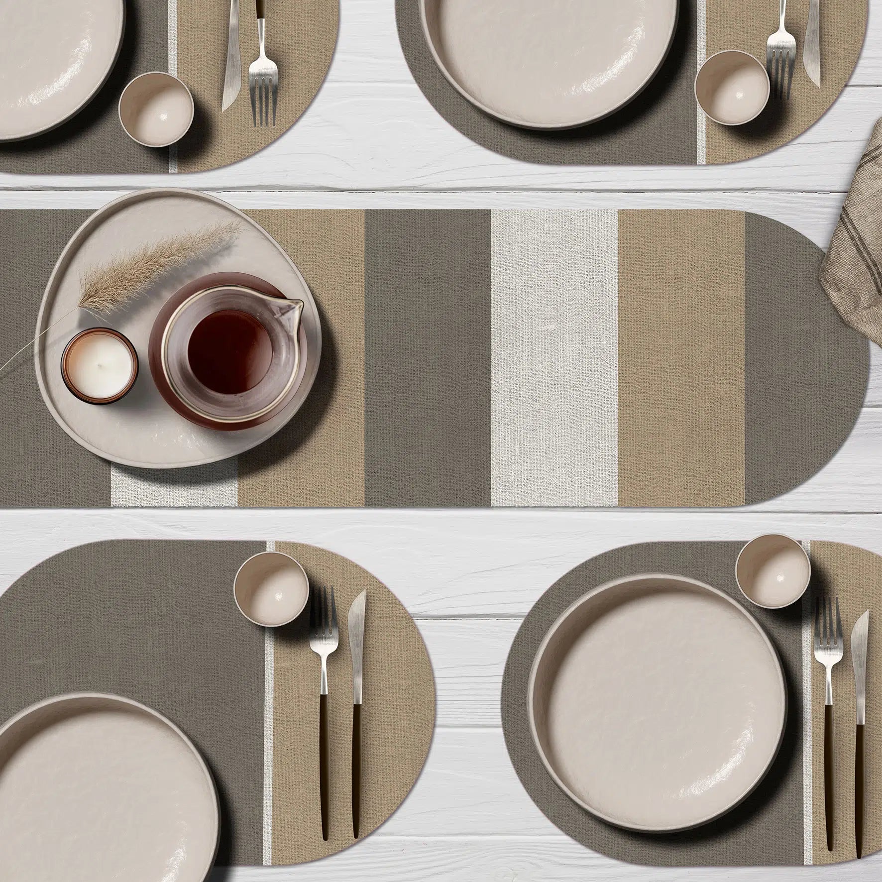 ראנר ויניל - דגם אליפטי חום