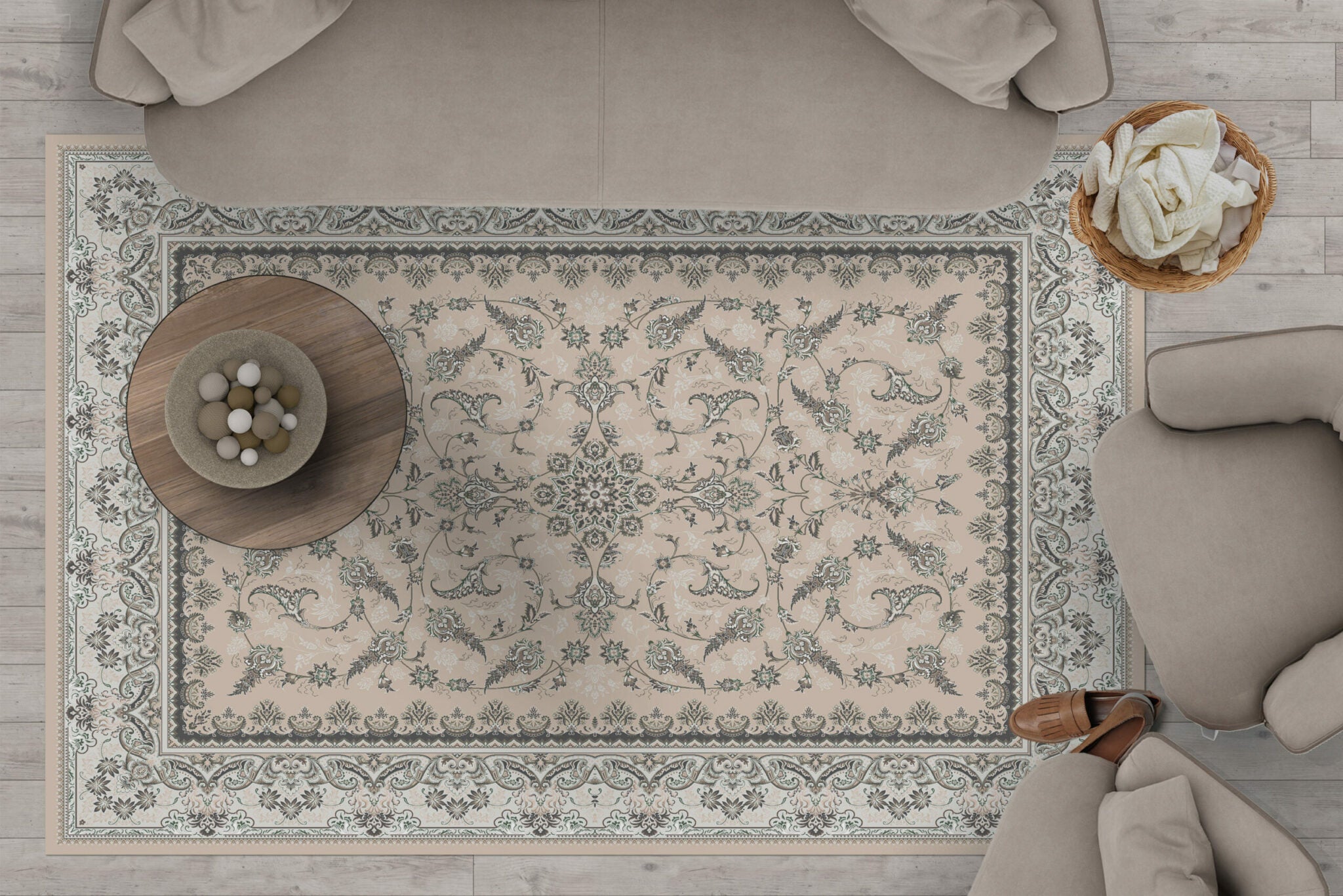שטיח ויניל - דגם Eden