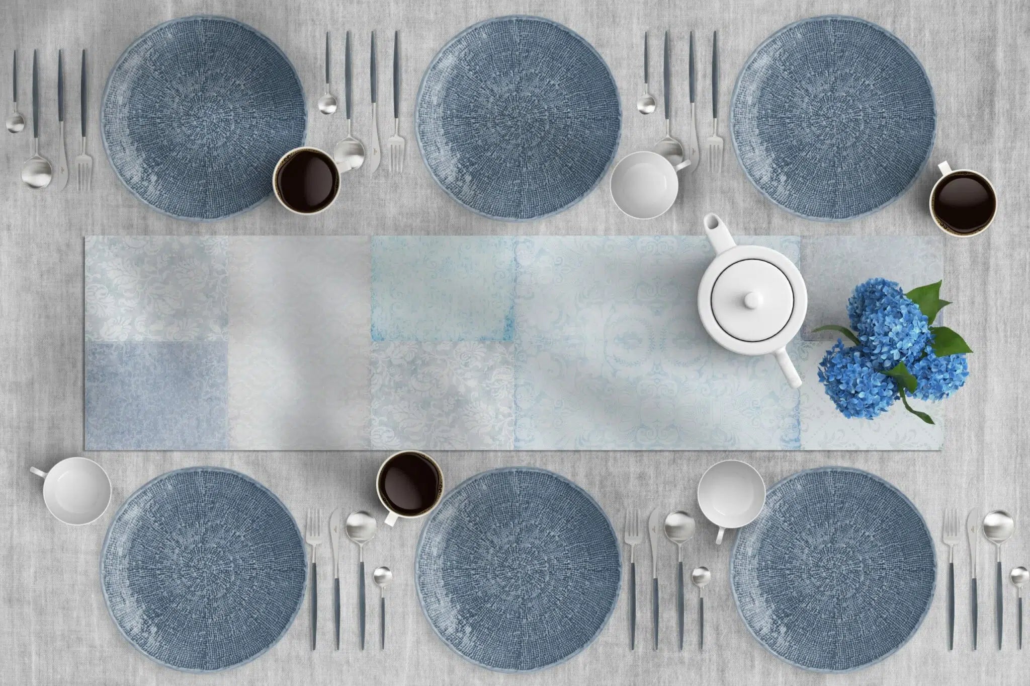 ראנר ויניל - דגם שאבי תכלת