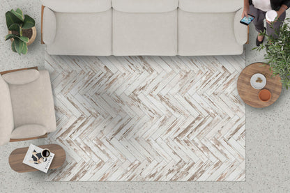 שטיח ויניל - דגם Fishbone