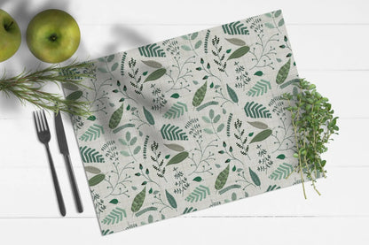פלייסמט ויניל - דגם Nordic Leaves