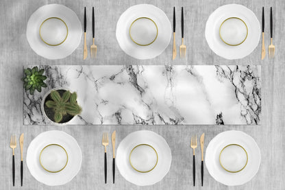 ראנר ויניל - דגם White Marble