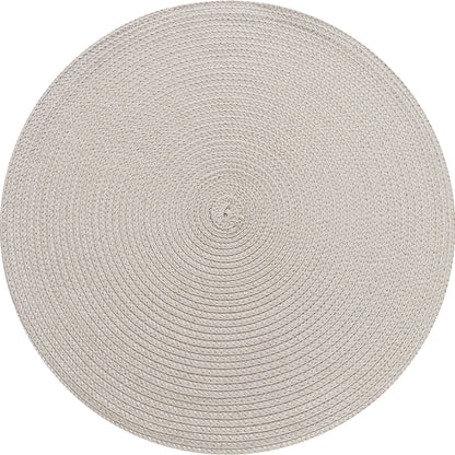 פלייסמט ויניל עגול - דגם Zen Gray